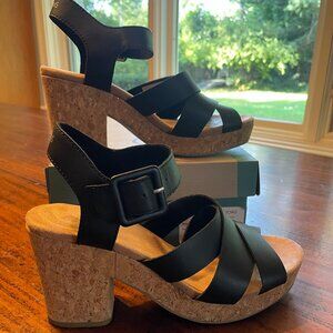 Toms Ava Platform Sandal - Size 7.5